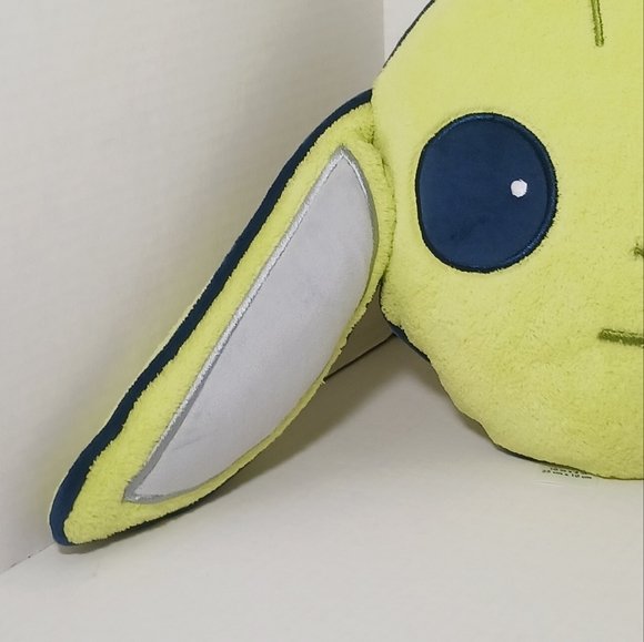 Star Wars The Mandalorian Baby Yoda Grogu Floppy Ears Child's Plush Pillow - Picture 3 of 6